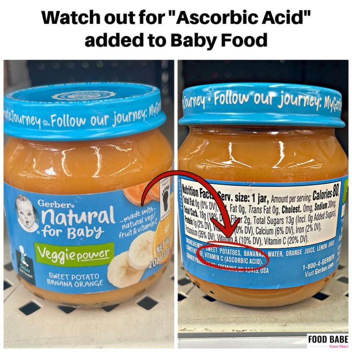 How to find the healthiest baby food + 5 things to avoid in baby food