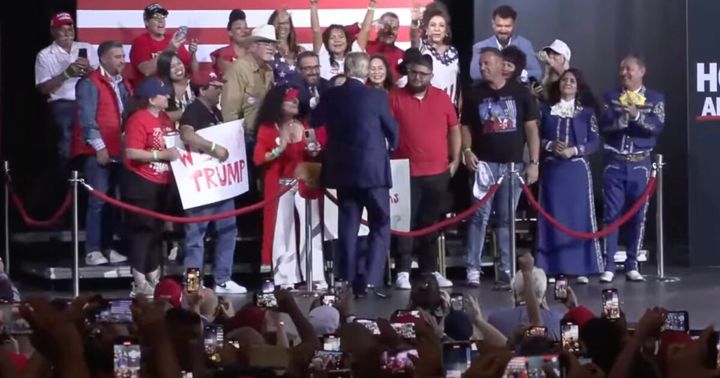 BREAKING: 20 Supporters Seated Behind Trump Onstage Rushed to ER with ‘Blurred Vision’ and ‘Eye Burns’ After Rally in Tucson, Arizona