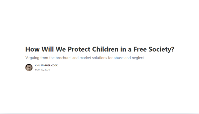 How Will We Protect Children in a Free Society?