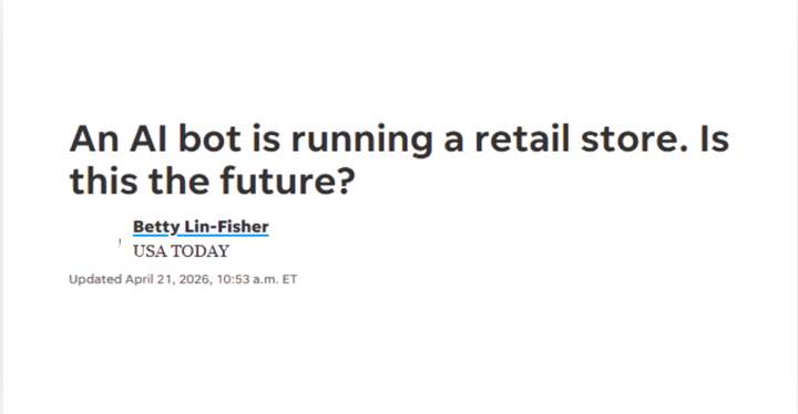 An AI bot is running a retail store. Is this the future?