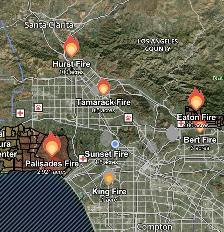 10 Things You Should Know About The LA Fires + Best CA Fire Memes + Adam Corolla's Take on Rebuilding Under the "9 Angry Lesbians Running the Coastal Commission"