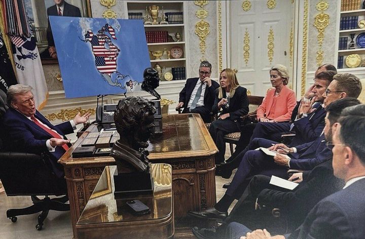 Carney's Beijing Gambit Triggers Trump Warning In The Form Of A Big Beautiful Map