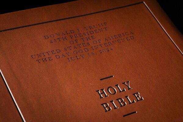 Trump Bibles are "Made in China"