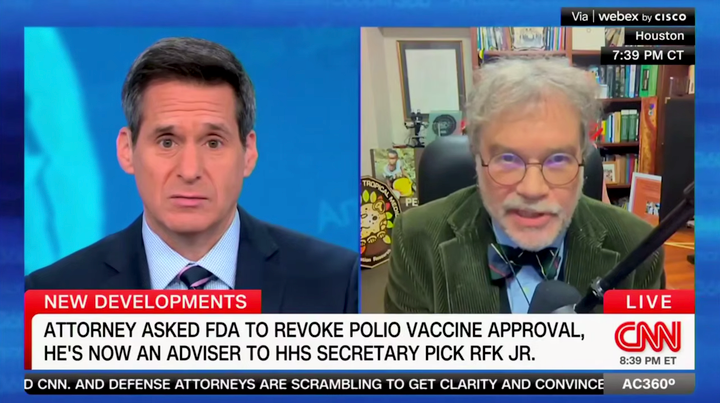 Peter Hotez Sends Ominous Message Ahead of RFK Jr.’s Takeover of HHS
