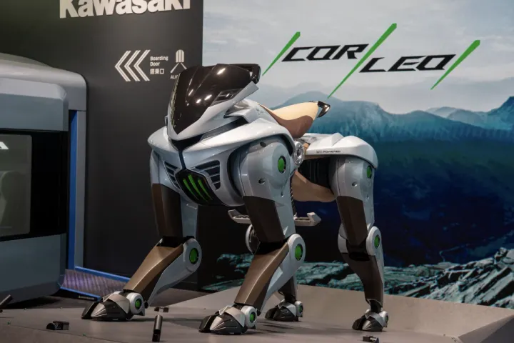 Kawasaki's four-legged robot-horse vehicle is going into production