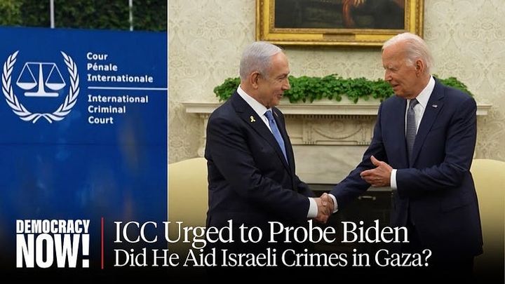 Biden, Blinken & Austin Accused of Complicity in Israeli War Crimes in Gaza; ICC Urged to Investigate