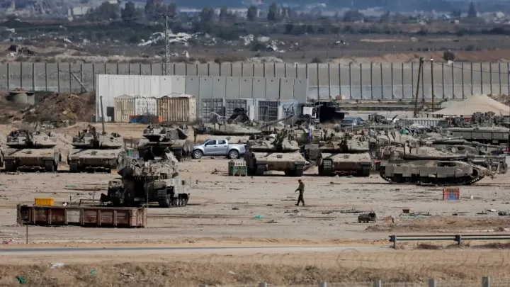 US military begins construction of 'huge base' outside Gaza to oversee Trump's colonization plan