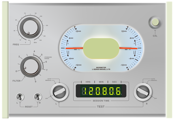 An image created in Figma meant to simulate a device from a fictional TV series, Severance.