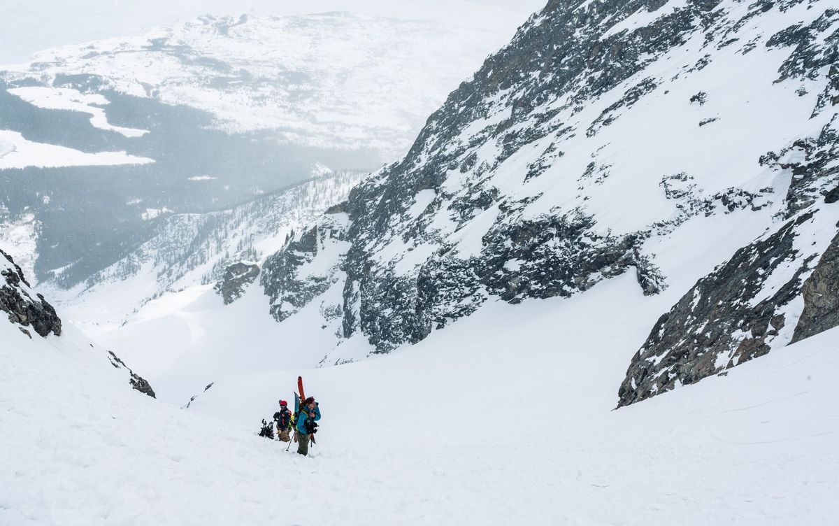 Part II: Skiing Mt. Moran's Skillet (Attempt) – Trip Report