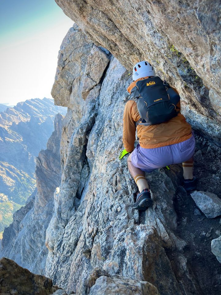 Grand Teton Solo via Owen Spalding