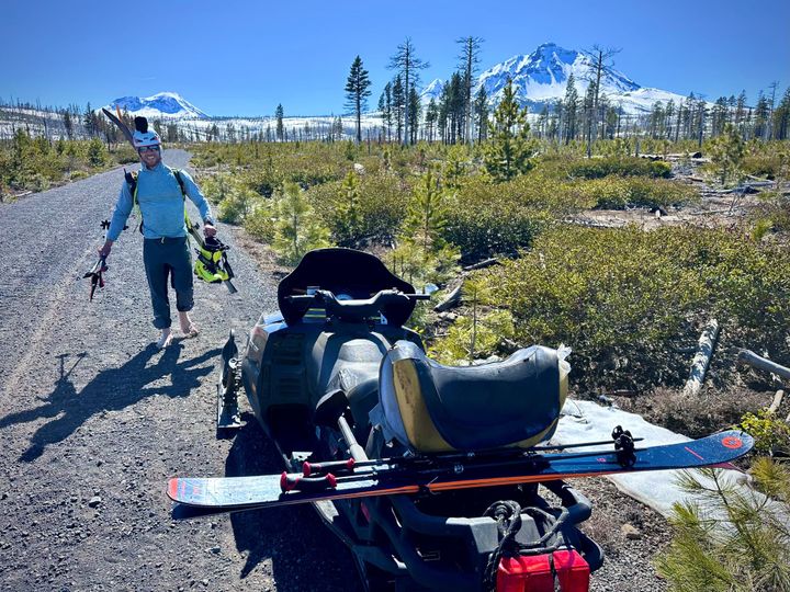 North + Middle Sister: Skiing Thayer, South Face & Diller