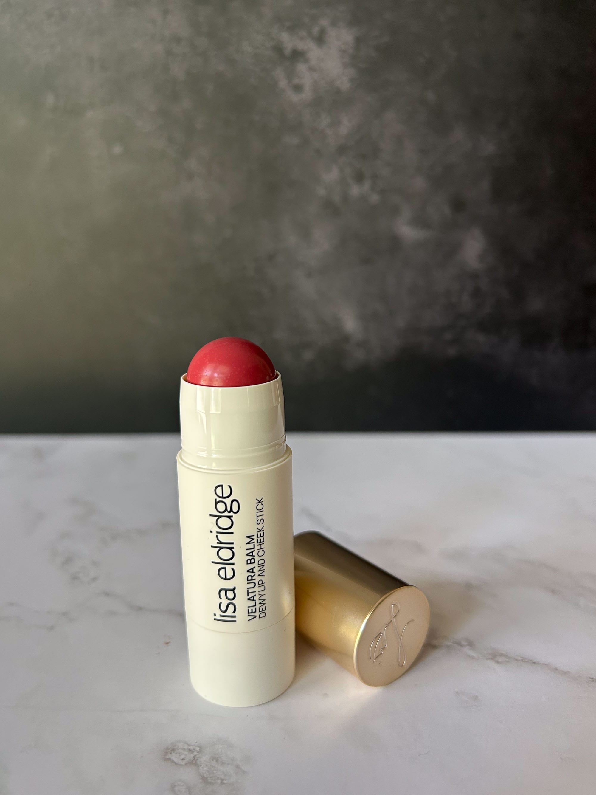 Lisa Eldridge Velatura Balm Dewy Lip and Cheek Stick in Rose Madder