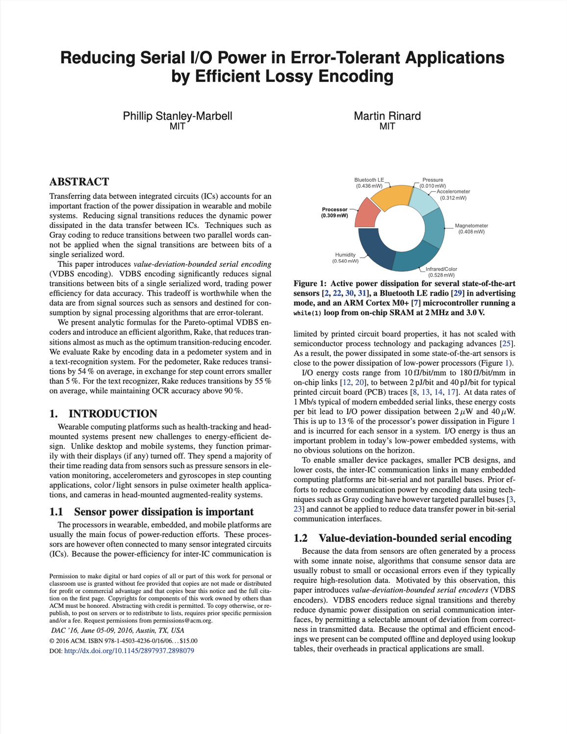Reducing Serial I/O Power In Error-Tolerant Applications by Efficient Lossy Encoding
