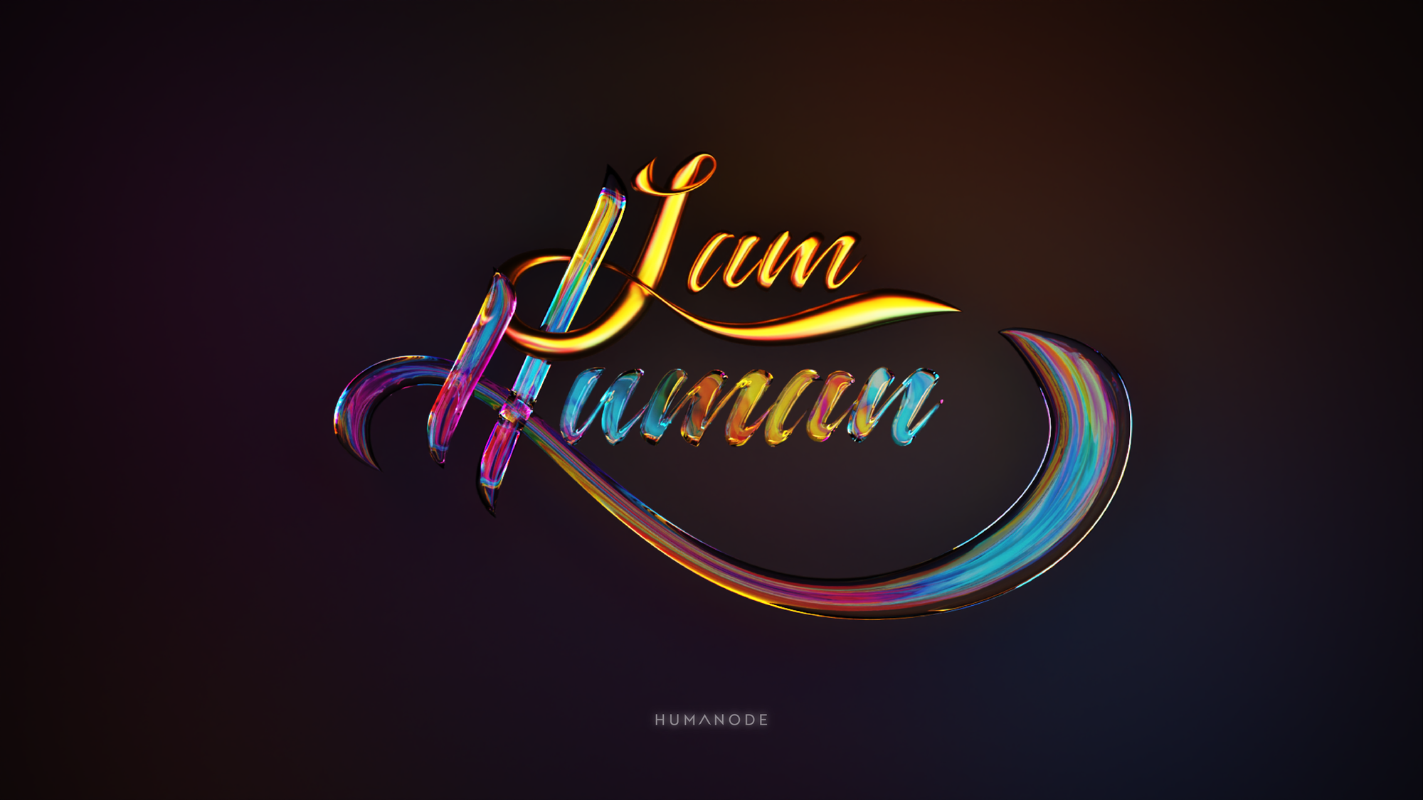 Commencing the “I am Human!” graffiti campaign