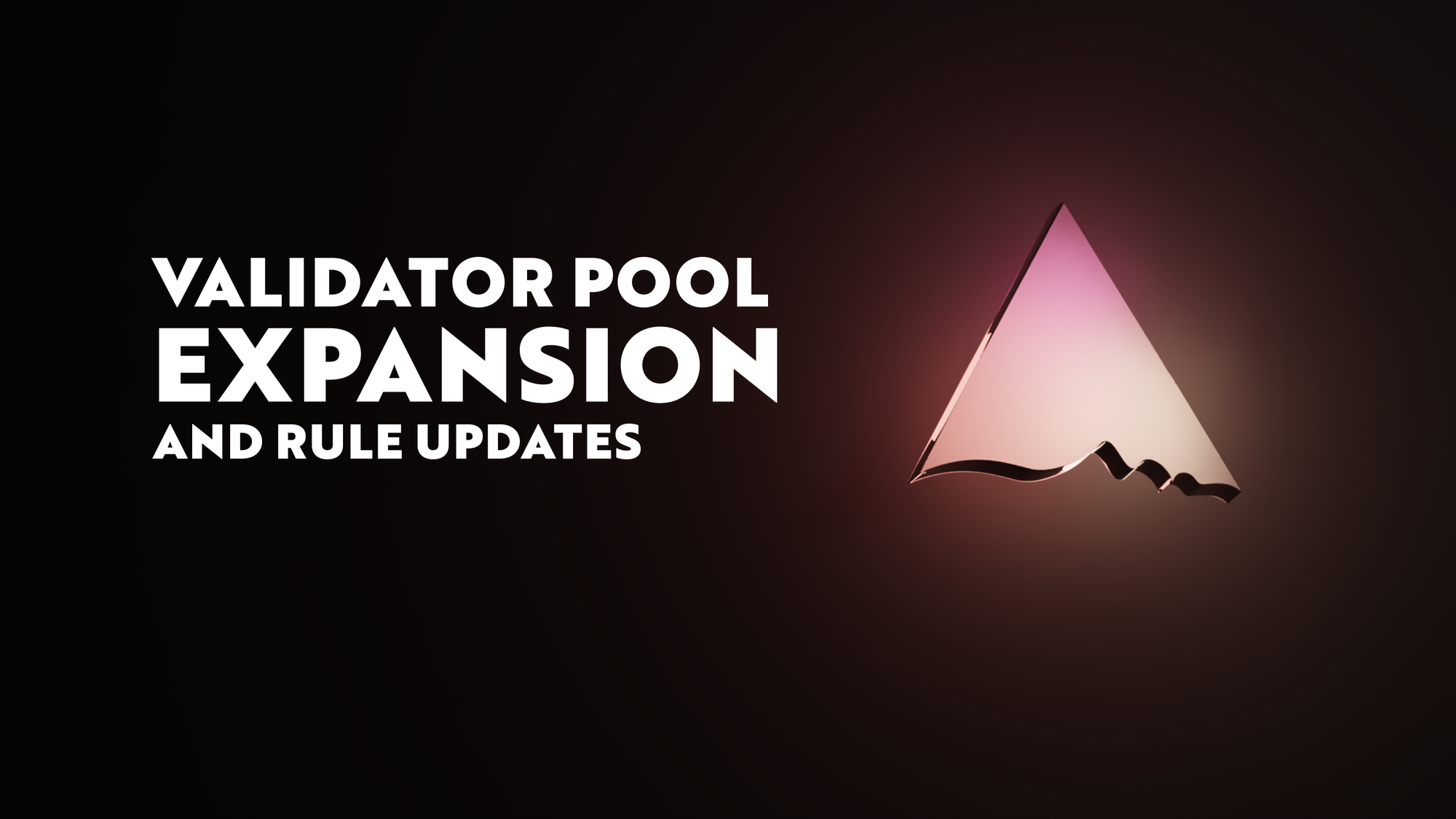 Expanding Humanode validators pool and updating the rules