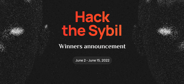 Announcing ‘Hack the Sybil’ Hackathon Winners