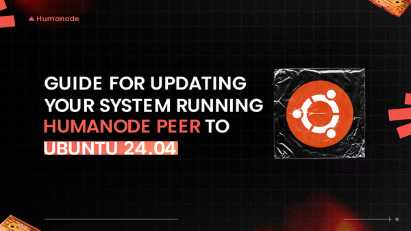 Guide for updating your system running humanode-peer to Ubuntu 24.04