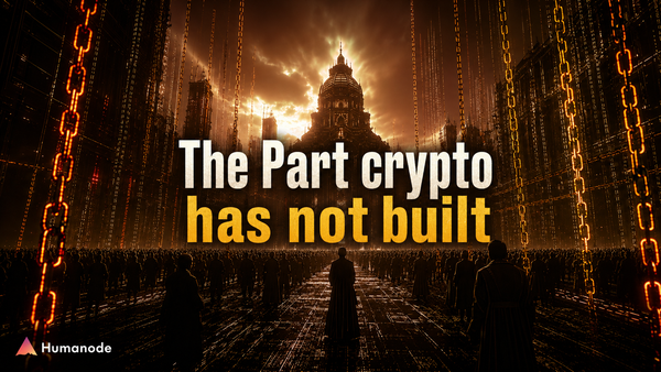 The human problem crypto kept deferring