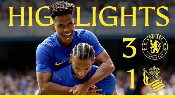 【赛事集锦】切尔西 3-1 皇家社会 | 2026/27 季前赛