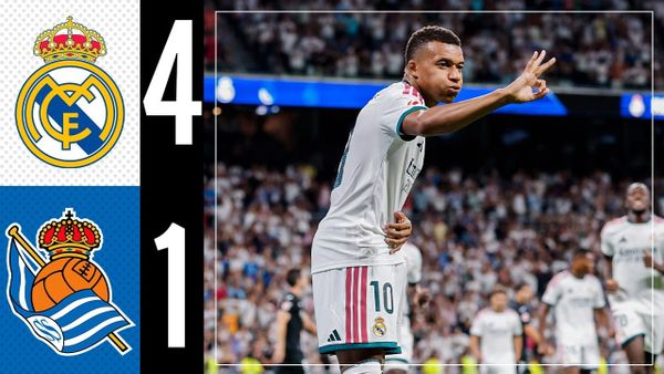 【赛事集锦】皇家马德里 4-1 皇家社会 | 西甲联赛