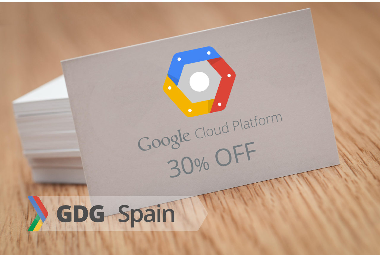 GDG Spain - 30% de descuento