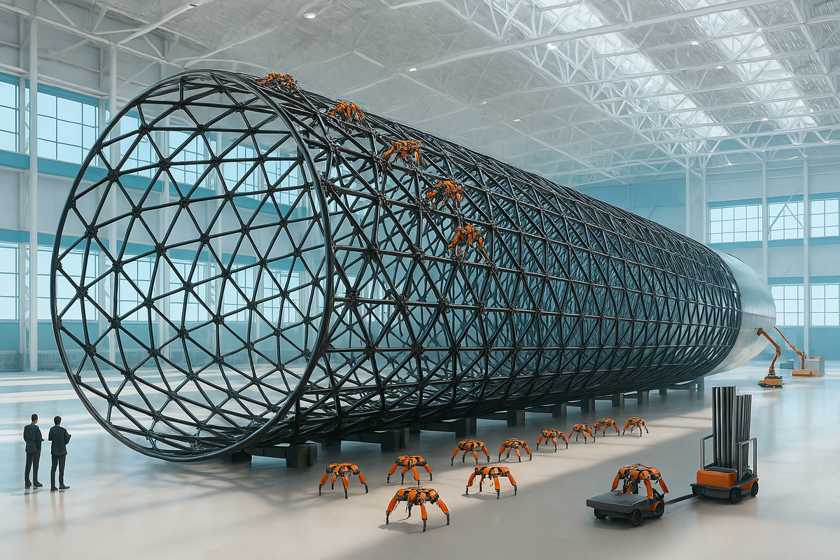 H2 Clipper Transforms Aviation and Aerospace Manufacturing with Patented Swarm Robotics Innovation