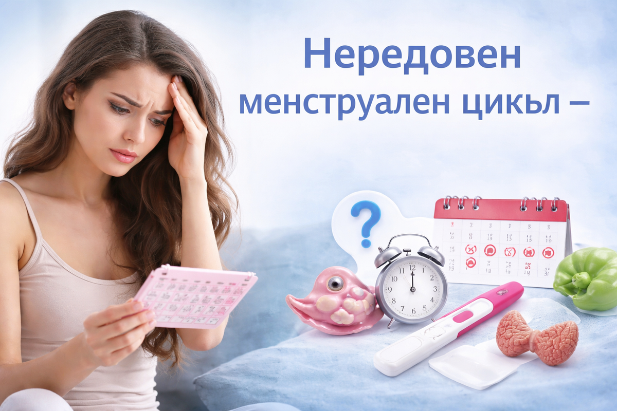 Нередовен менструален цикъл – възможни причини