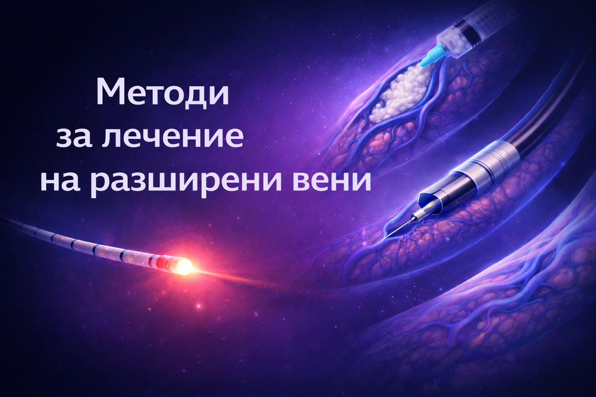 Съвременни методи за лечение на разширени вени