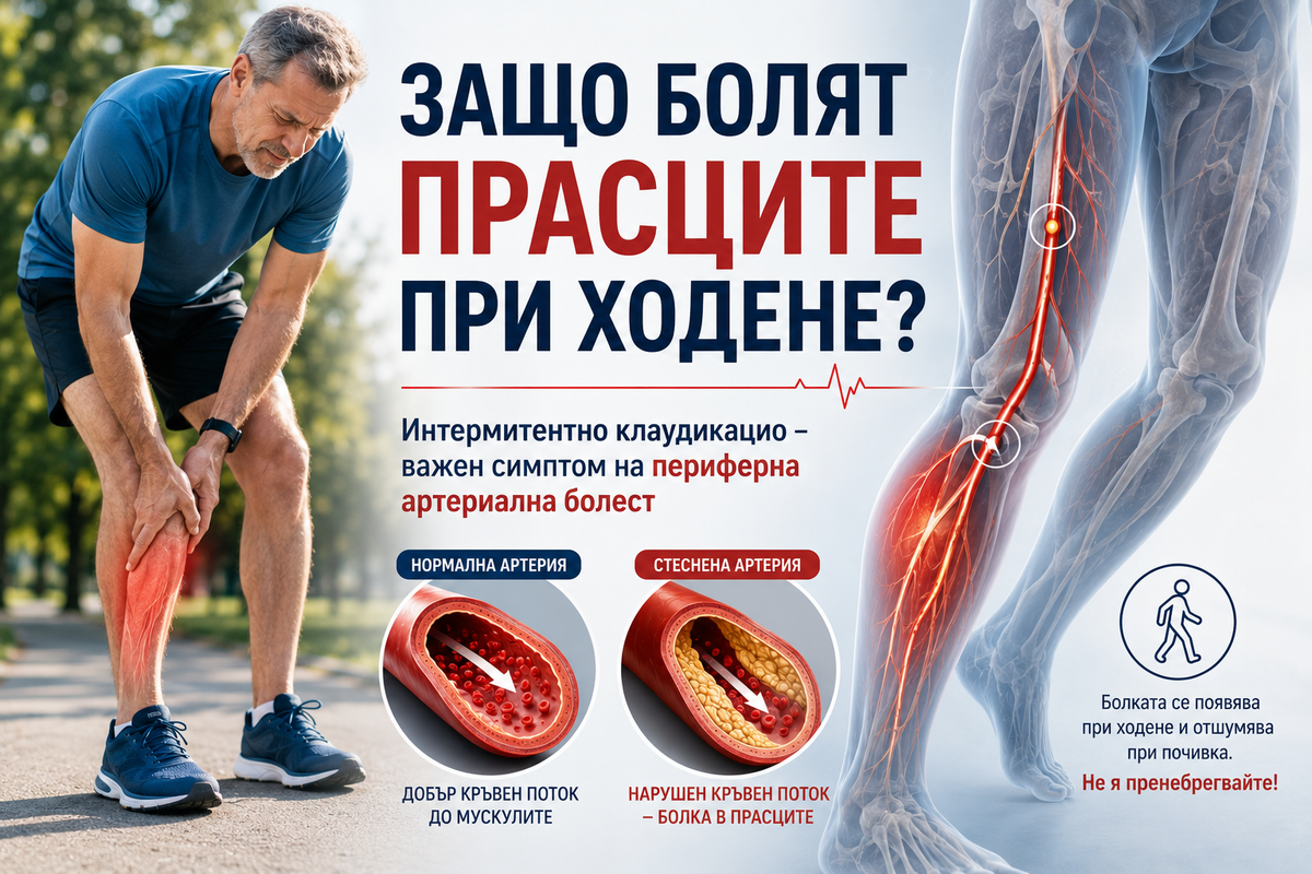 Защо прасците болят при ходене? Кога причината е съдова?