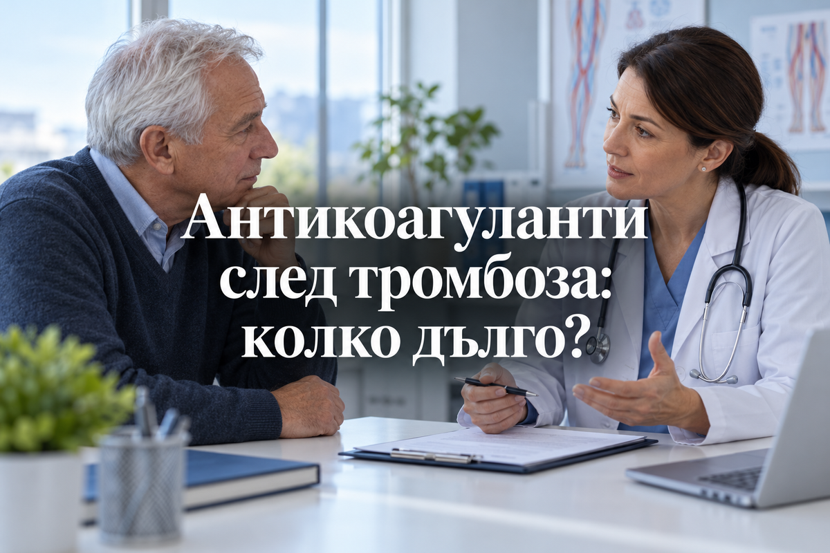 Колко дълго се приемат антикоагуланти след дълбока венозна тромбоза?