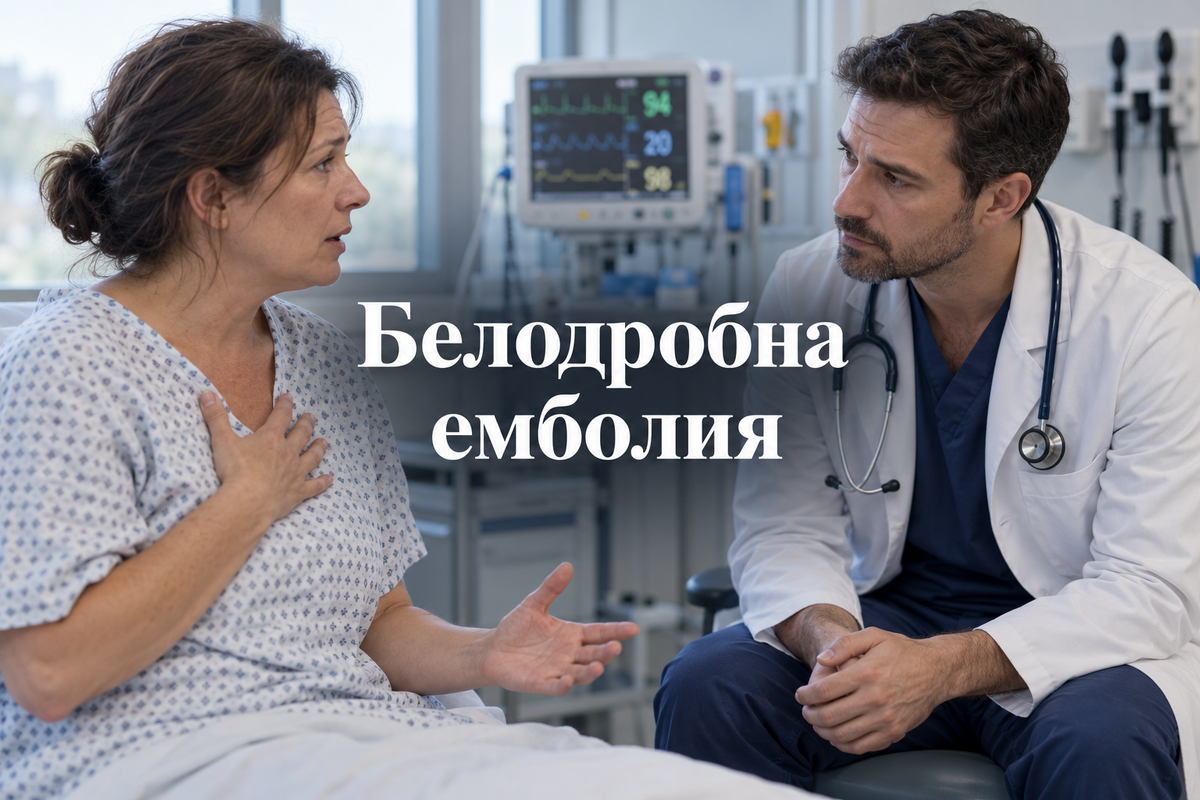Белодробна емболия: връзката с венозната тромбоза и предупредителните симптоми