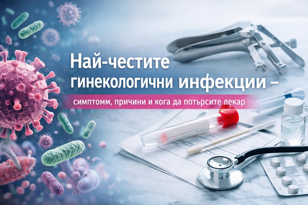 Най-честите гинекологични инфекции – симптоми, причини и кога да потърсите лекар