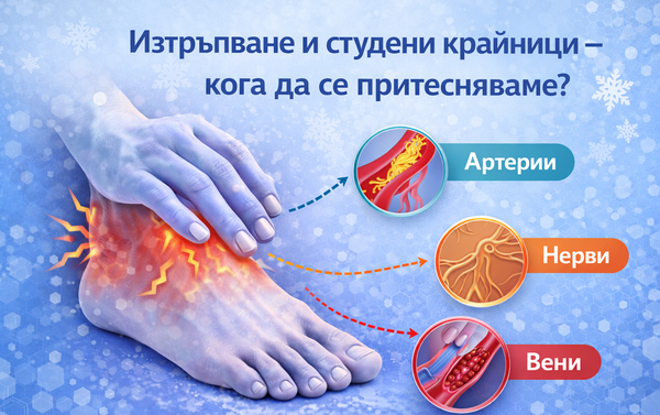 Изтръпване и студени крайници – кога да се притесняваме?