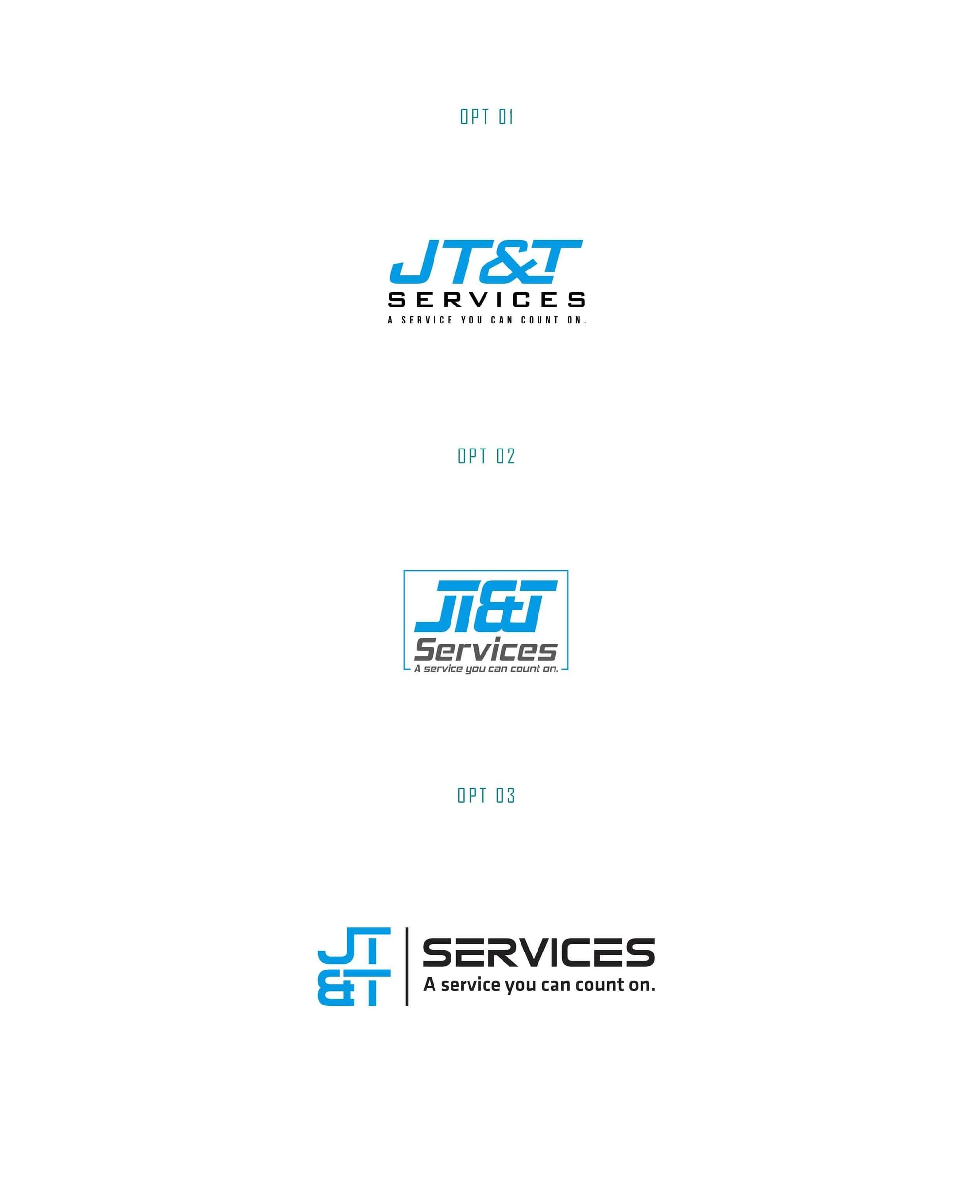 JT&T Services logo sheet