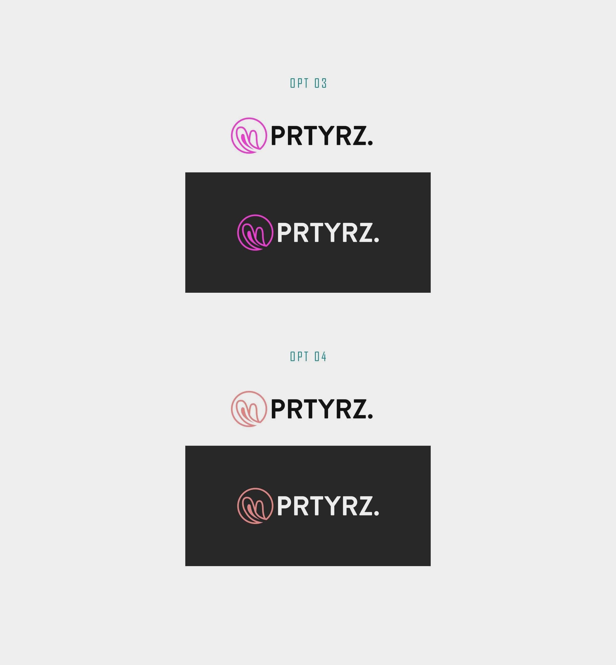 Revised logo concepts with name change