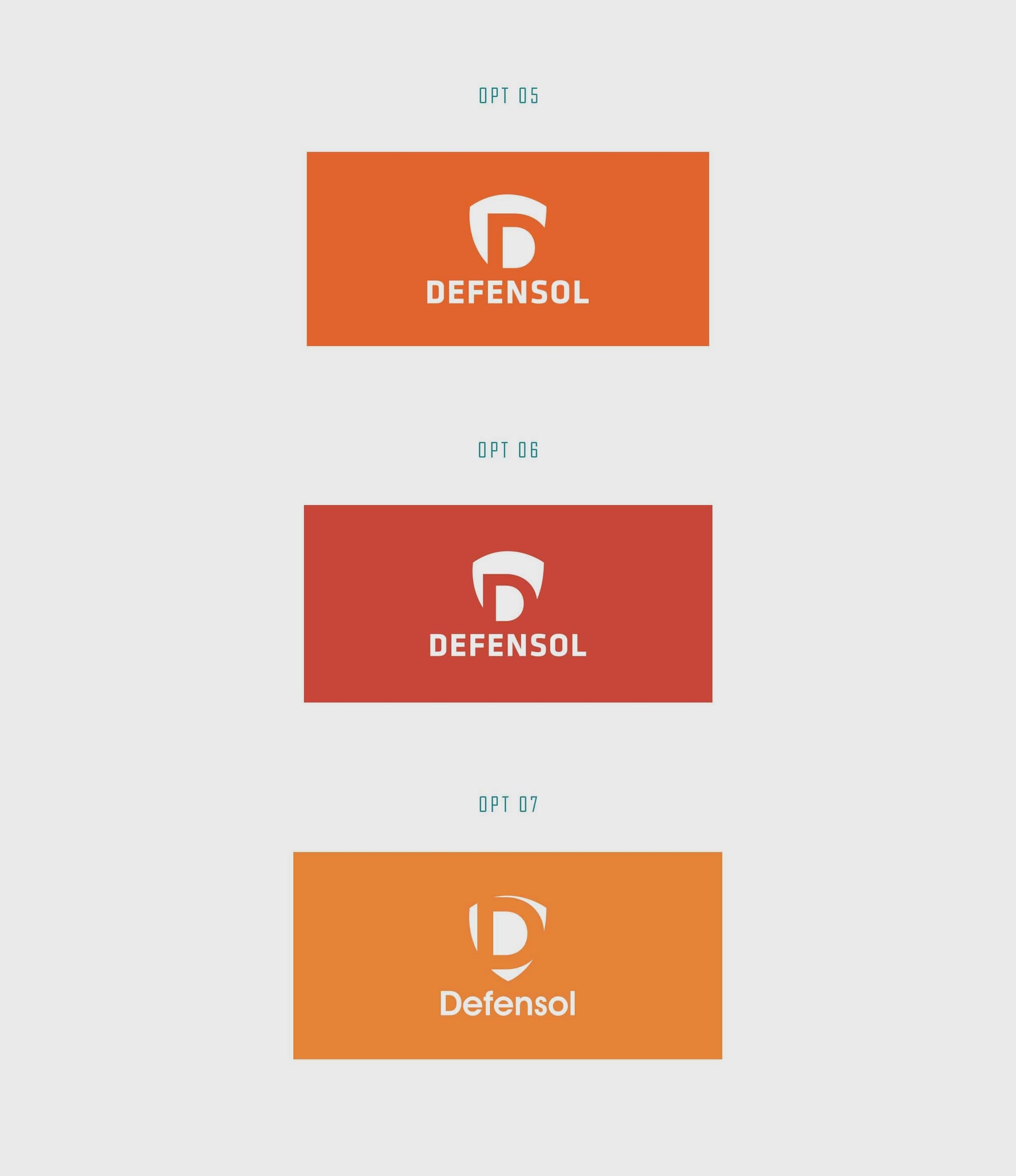Defensol Logo Variations