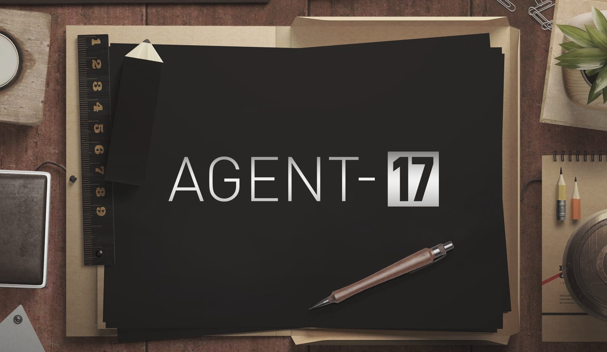 Agent-17 Logo Option 01