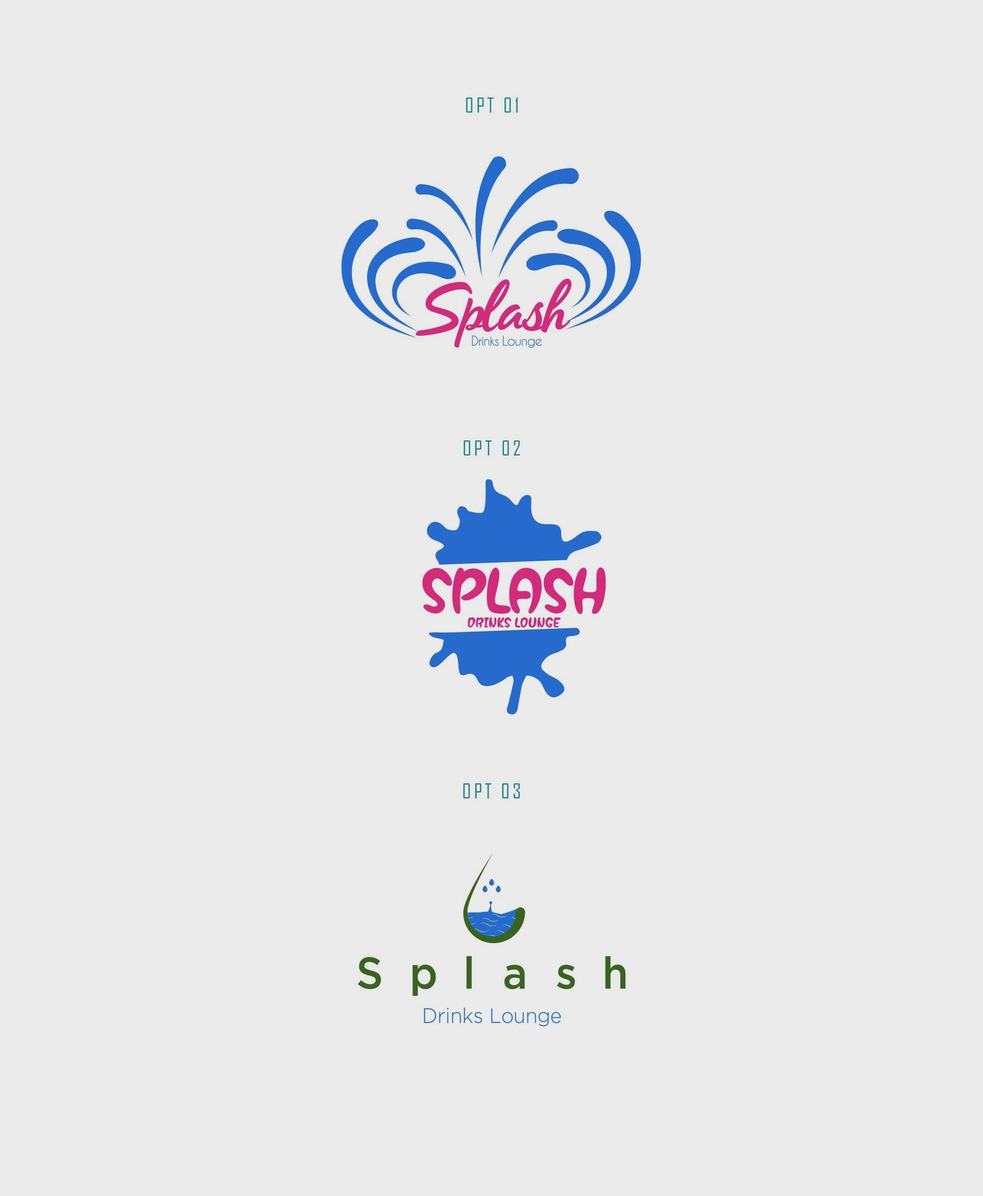 Initial logo concepts