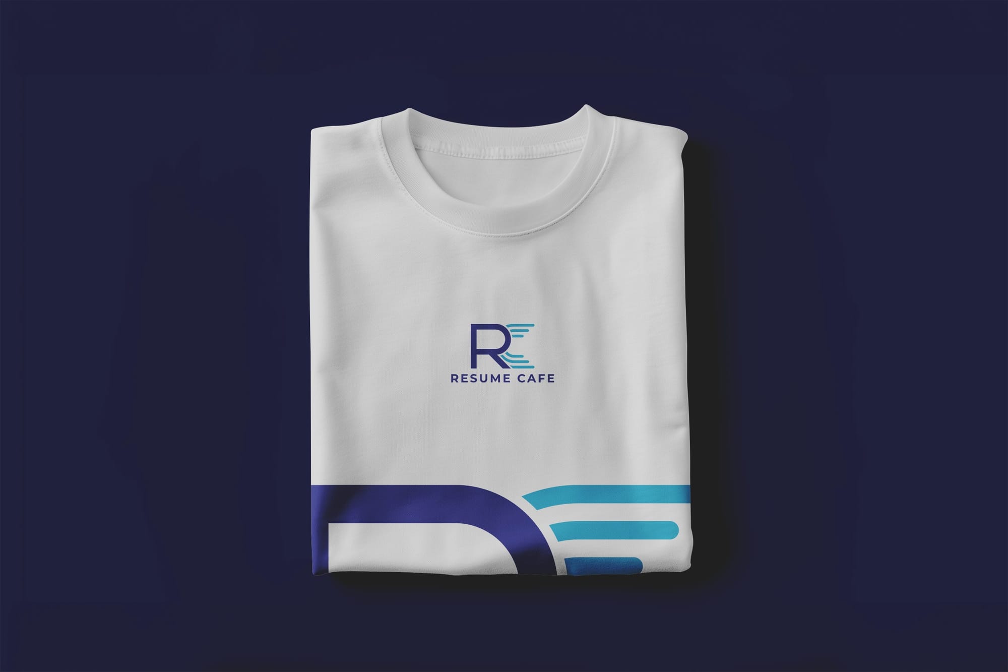 Logo on T-shirt Mockup
