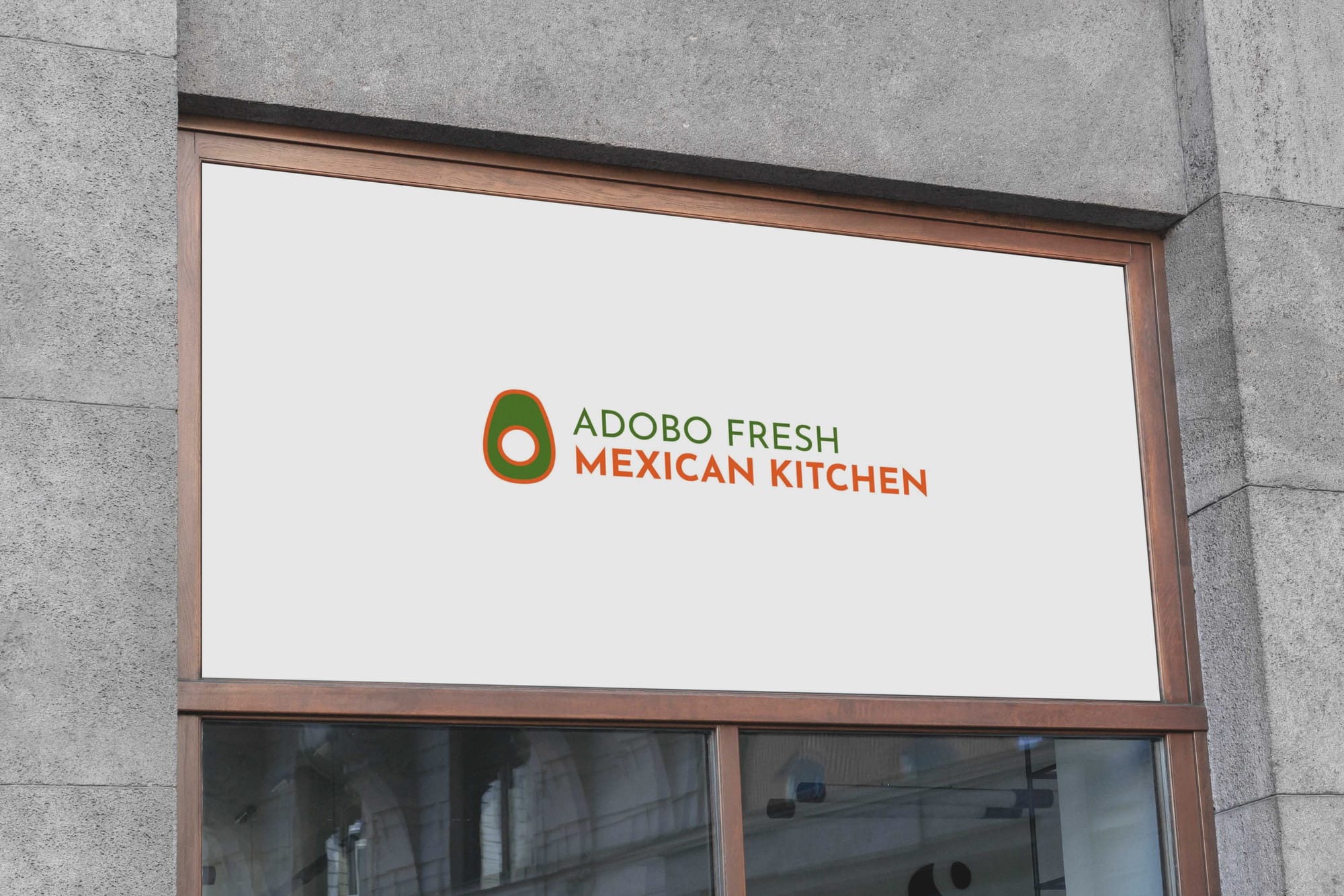 Logo option 1 for Adobo Fresh Mexican Kitchen