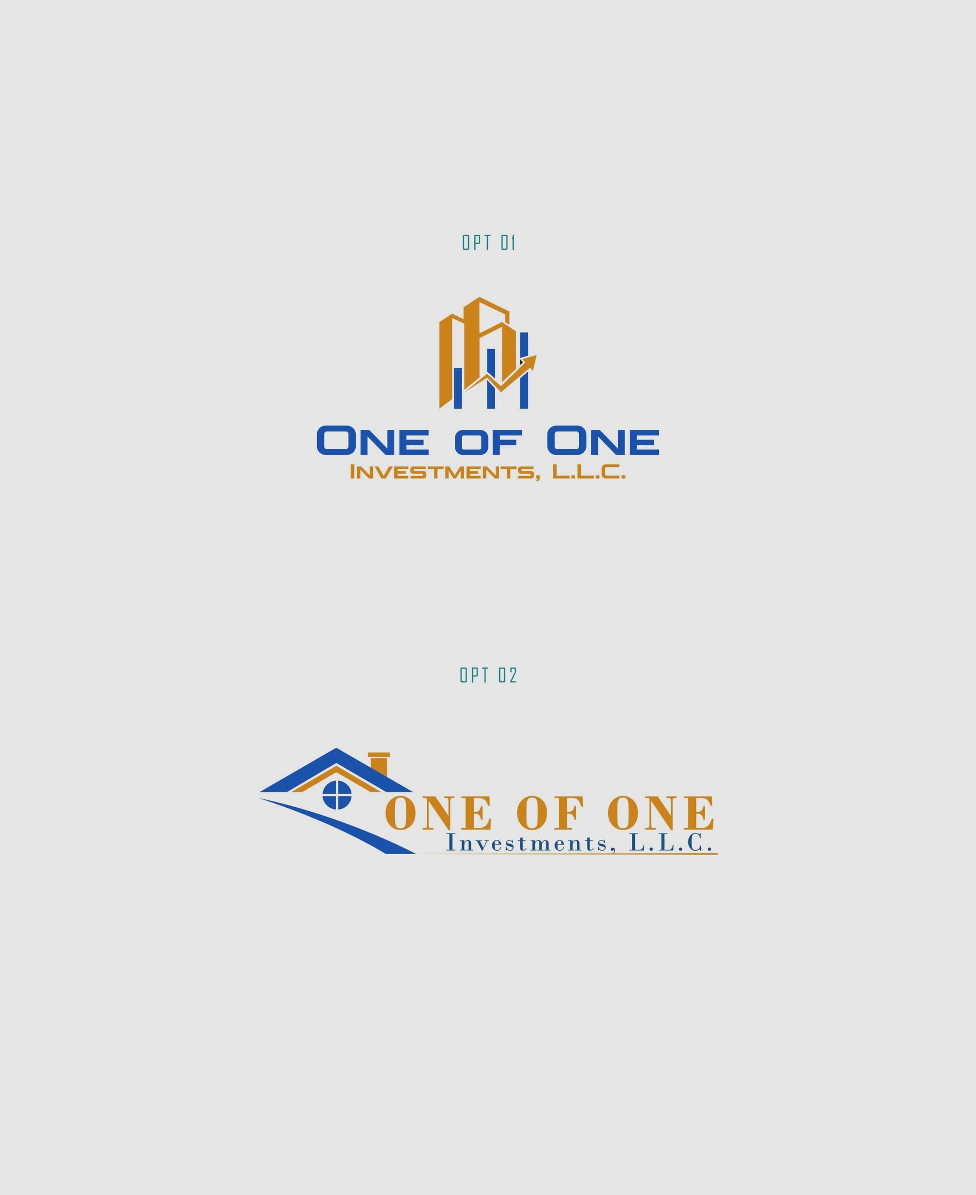 One of One Investments Initial Logo Sheet 1