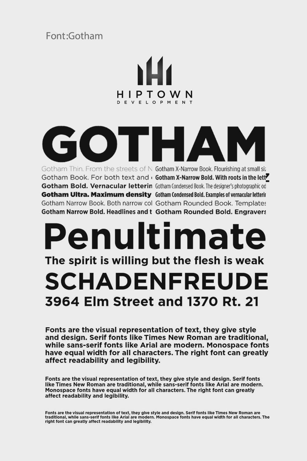 Gotham Font