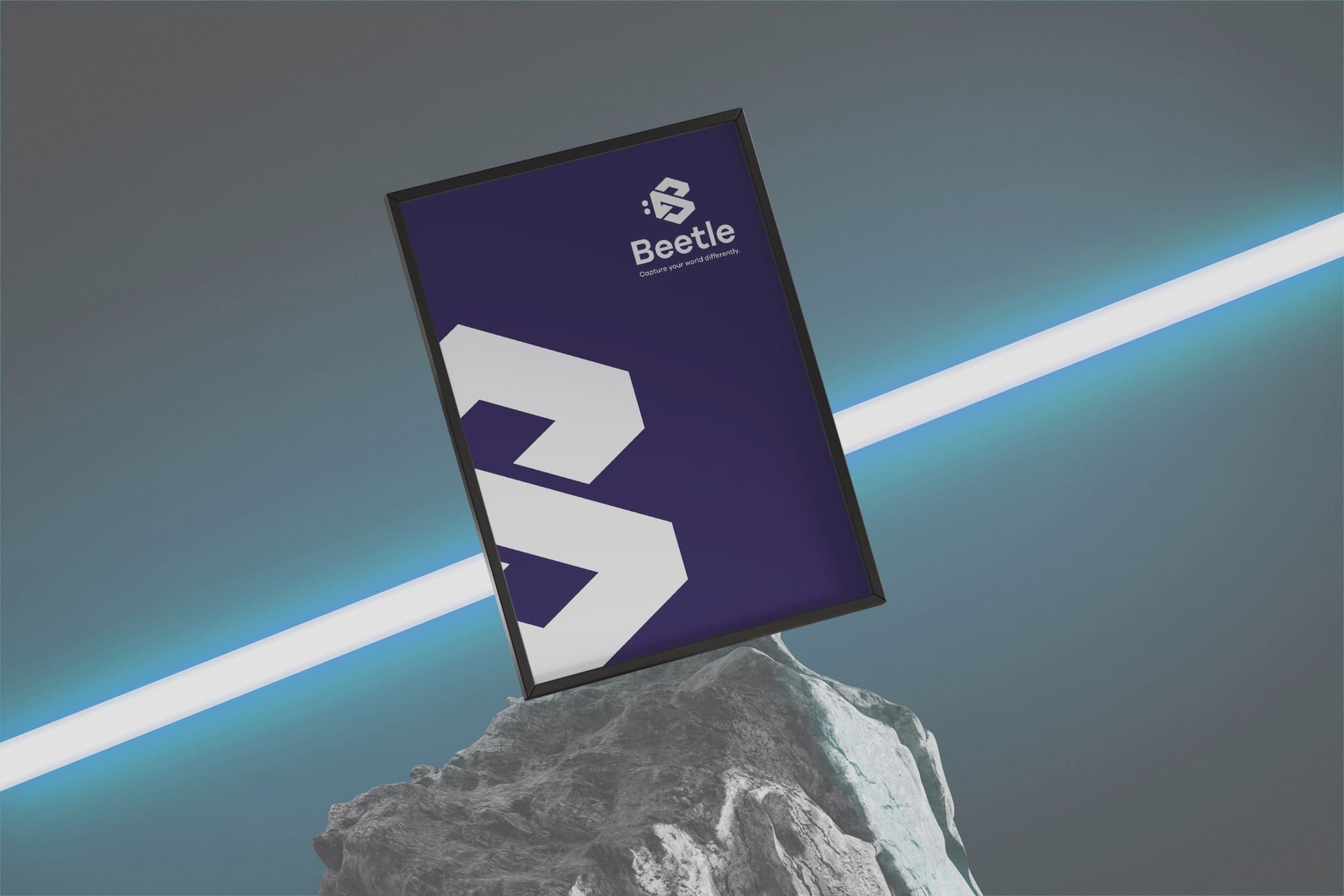 Logo on Poster Mockup