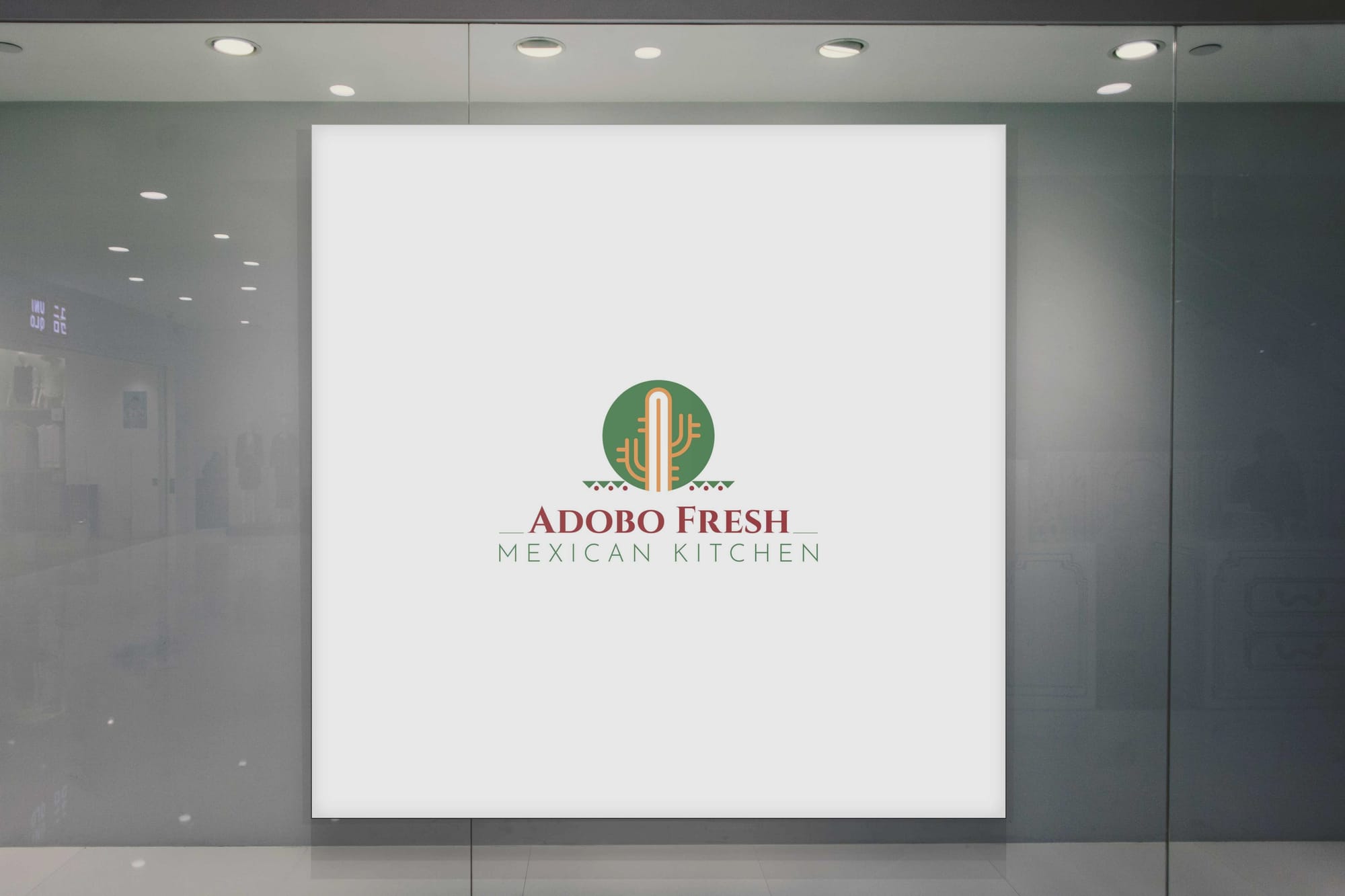 Logo option 2 for Adobo Fresh Mexican Kitchen