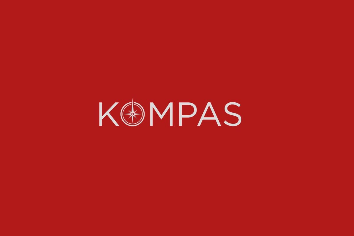 KOMPAS Rebranding Logo Cover Image