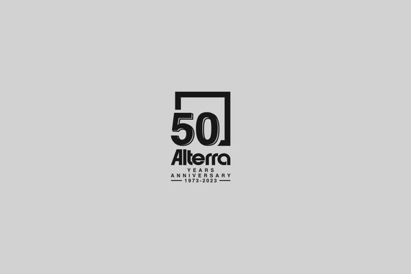 Alterra 50th Anniversary Logo Design Cover Image