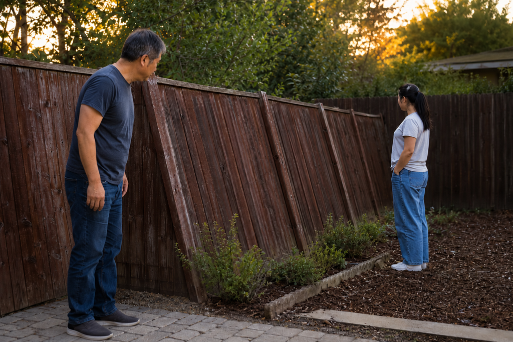Why A Leaning Fence Should Not Always Be Ignored
