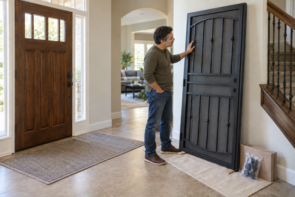How Security Door Installation Usually Works From Selection To Completion