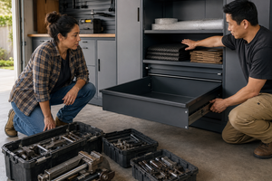 Why Weight Capacity Matters Before Installing Garage Cabinets