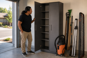 How To Plan Garage Cabinets Around Daily Access